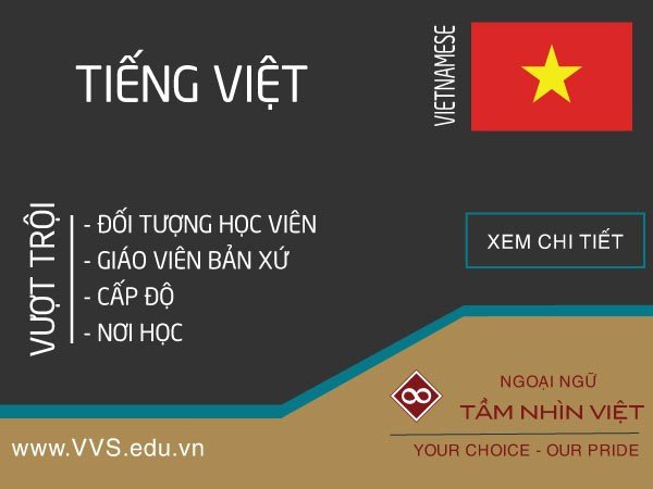 Trung tâm đào tạo tiếng Việt cho người nước ngoài