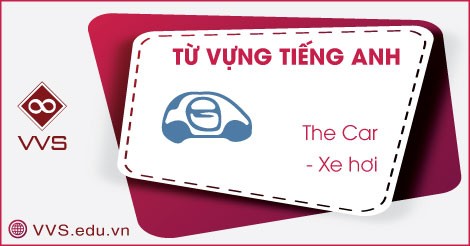 Từ vựng tiếng Anh về xe hơi - VVS